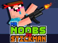 Mr Noobs vs Stickman image